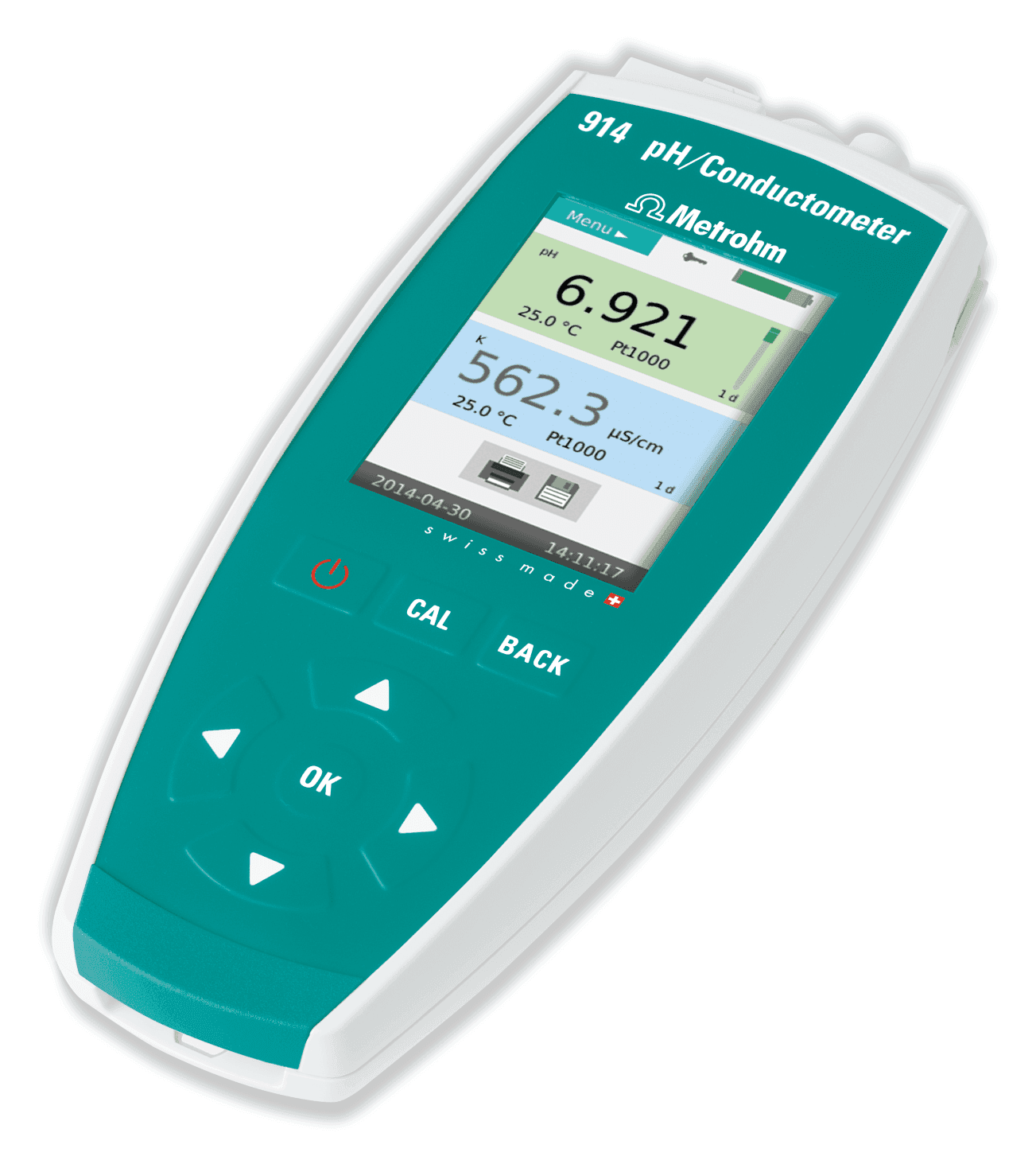 Máy đo pH và độ dẫn điện cầm tay Metrohm 914 pH/Conductometer